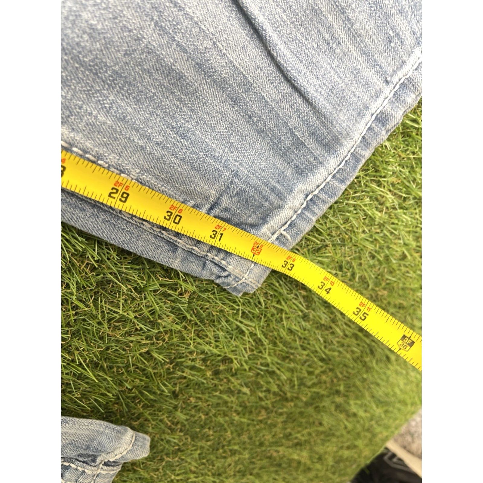 Vintage VINTAGE Buckle BKE Jeans Mens 31x33 Straight Leg Mid Rise Denim Blue 90s Y2K Retro Size US 31 - 5 Thumbnail