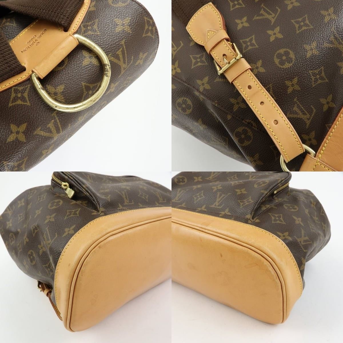 Louis Vuitton Louis Vuitton Monogram Montsouris GM Backpack Size ONE SIZE - 4 Thumbnail