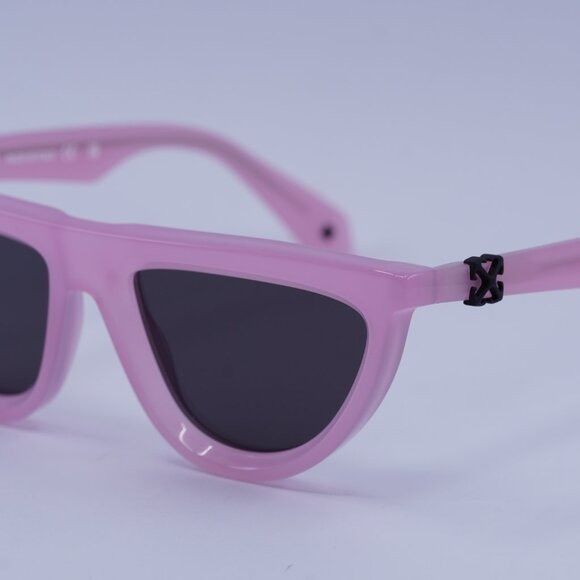 Off-White Off-White OERI13V JASPER 3007 Sunglasses Pink Geometric Size ONE SIZE - 8 Thumbnail