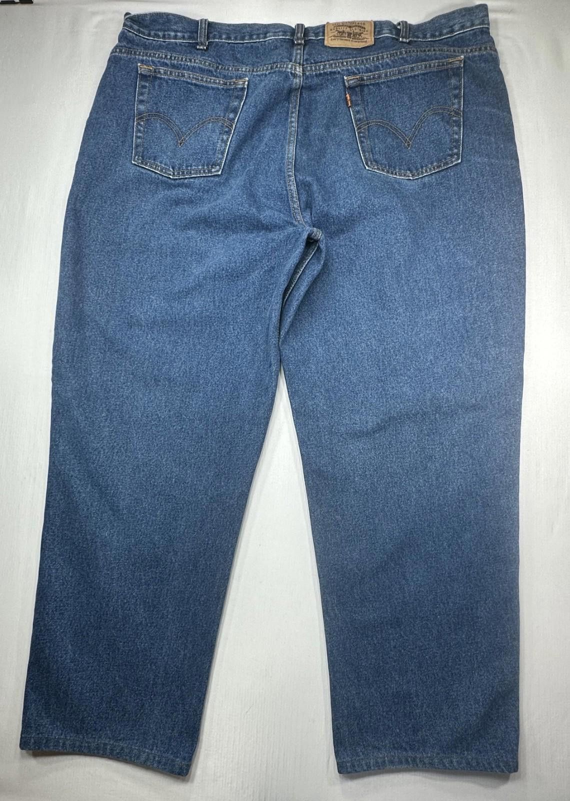 Levi's Levis Vintage Straight Leg Denim Jeans Blue Men's 44/32 Size US 44 / EU 60 - 2 Thumbnail