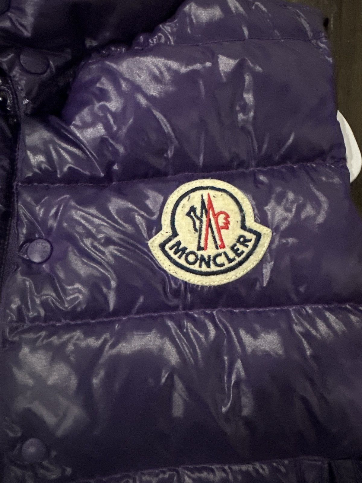 Moncler Super Rate Moncler Puffer Vest Purple Size US S / EU 44-46 / 1 - 3 Thumbnail