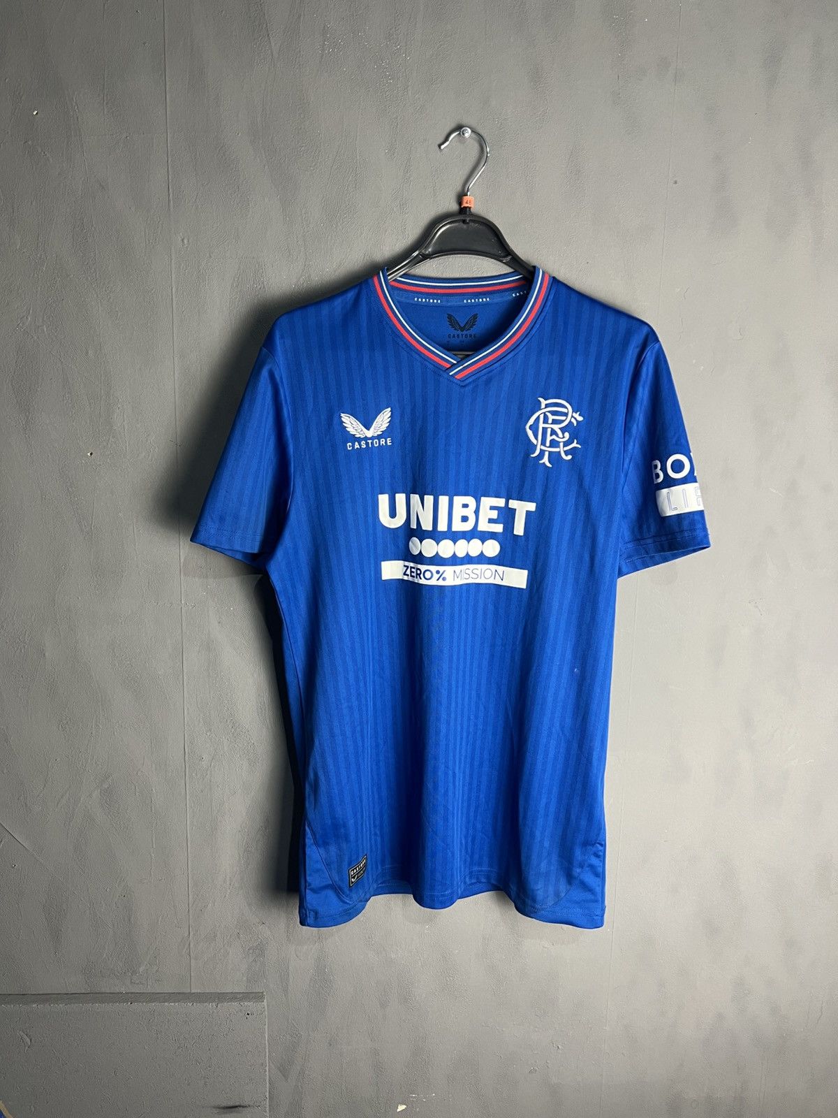 Vintage Rangers Glasgow CASTORE Soccer Jersey Size US S / EU 44-46 / 1 - 1 Thumbnail