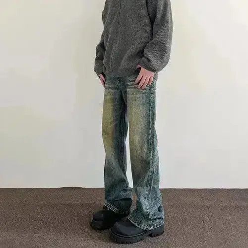 Japanese Brand Jeans Streetwear Y2k Vintage Blue Distressed Casual Fashion Size US 30 / EU 46 - 3 Thumbnail