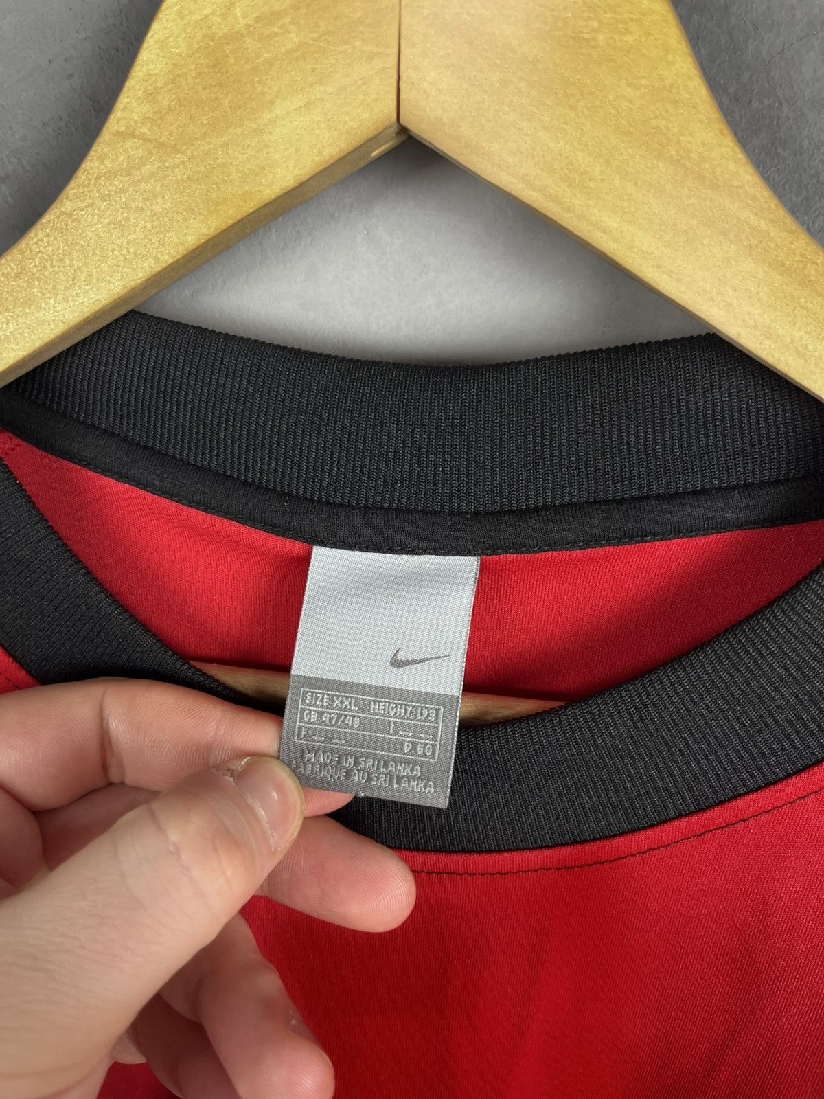 Nike Vintage Nike FC Manchester United Y2K Football Shirt Drill Size US XXL / EU 58 / 5 - 5 Thumbnail