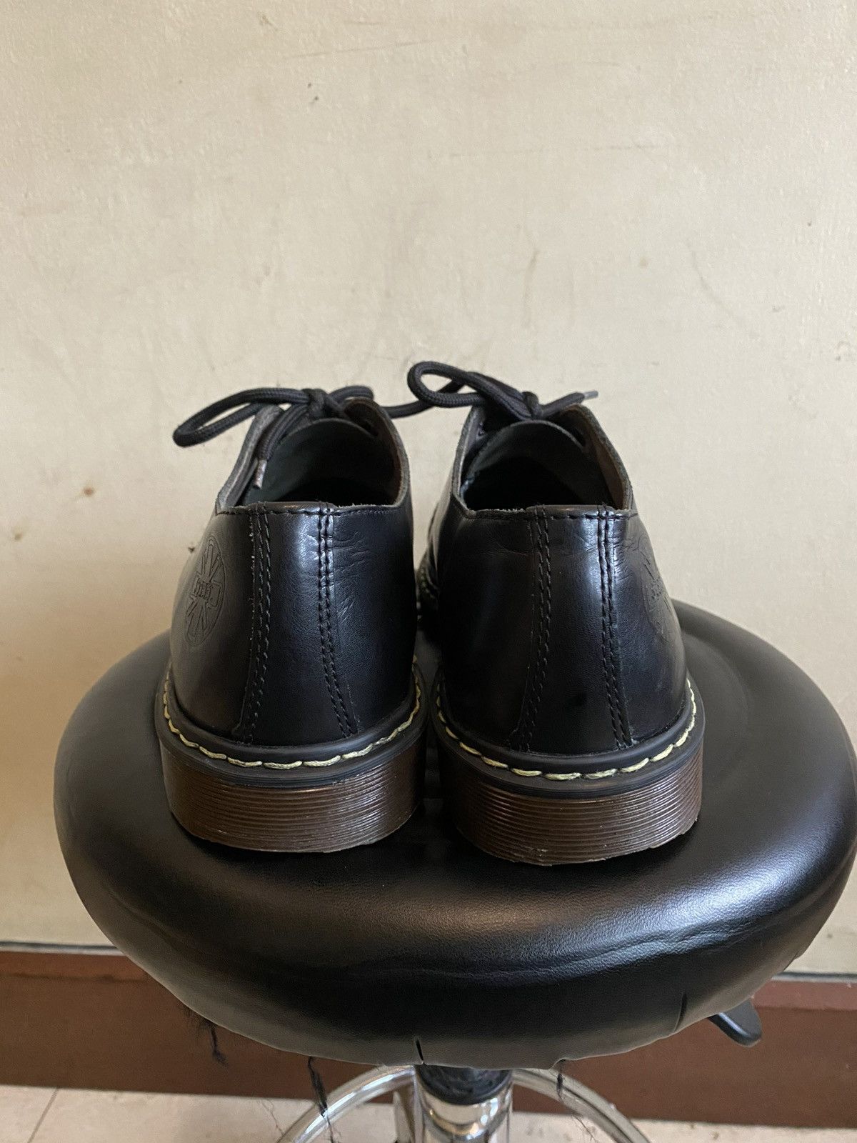 Vintage Steel English style low boots leather Size US 12 / EU 45 - 3 Thumbnail