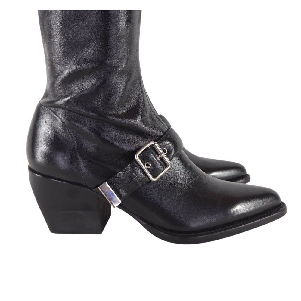 Chloe Chloe Over the Knee Harness Boots US 9.5 EU 39.5 Womens Bla Size US 9.5 / IT 39.5 - 6 Thumbnail