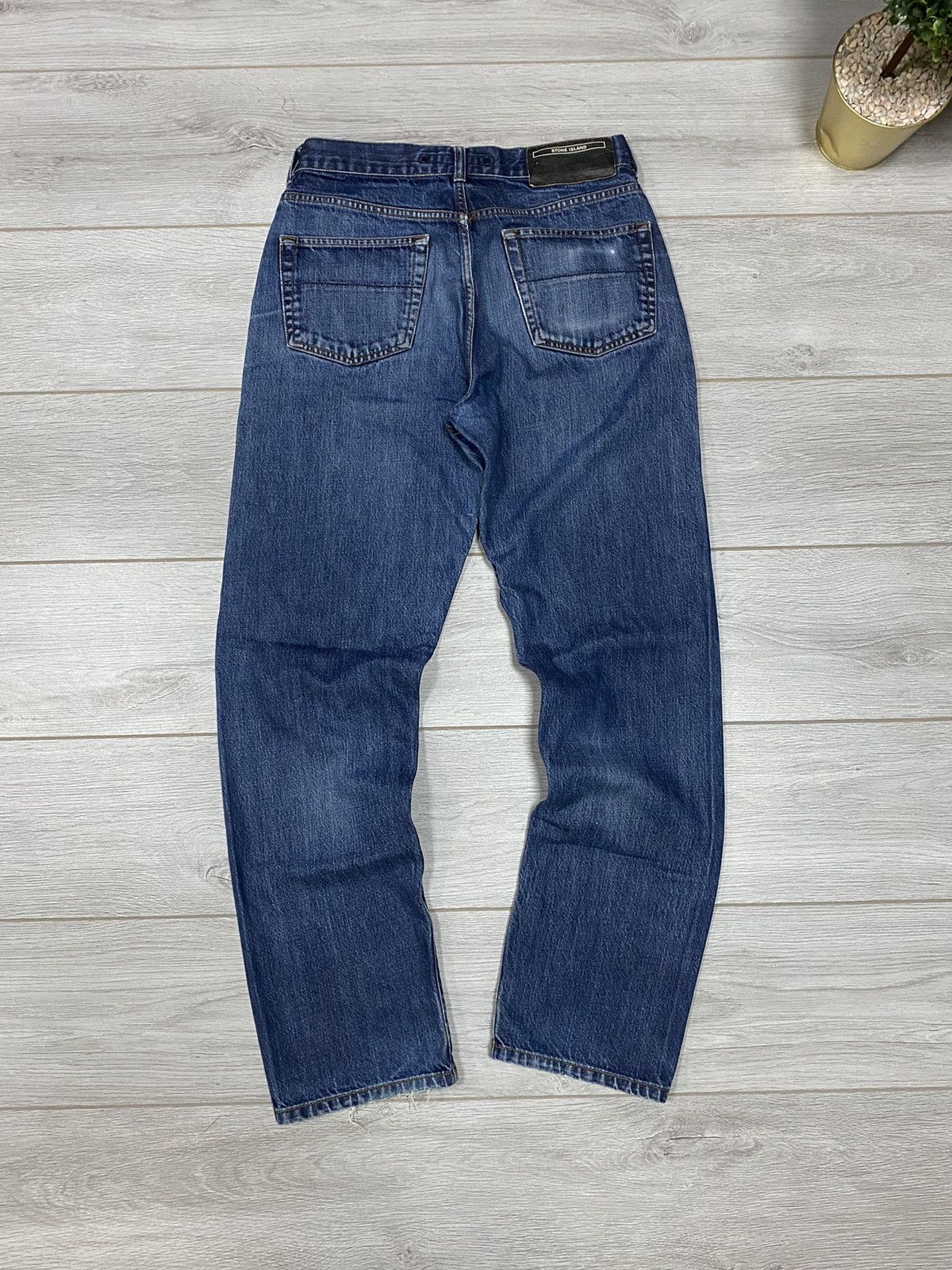 Stone Island Stone Island denims ripped distressed jeans Size US 32 / EU 48 - 1 Thumbnail