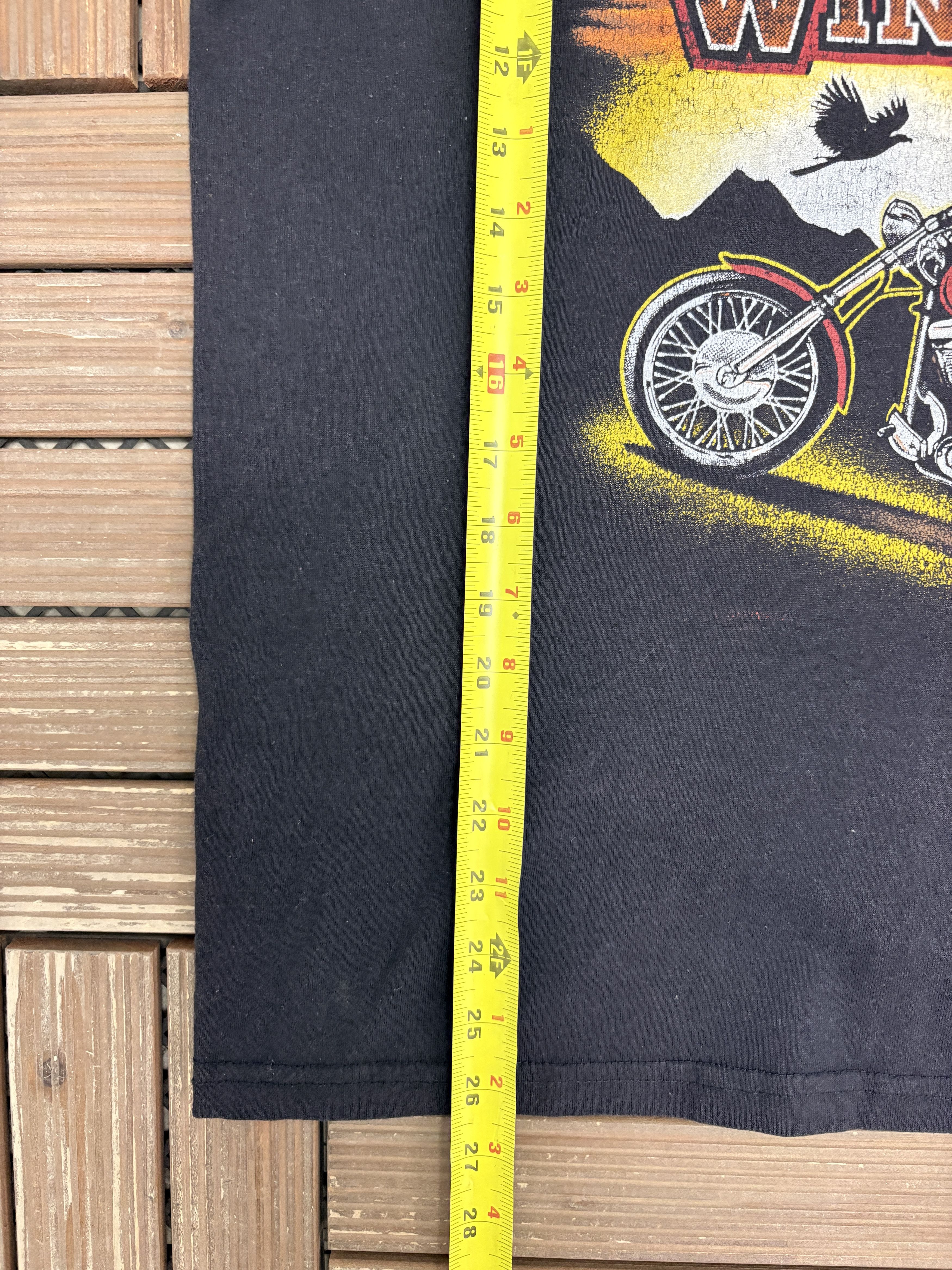 Vintage Brothers of the Wind Motorcycle Vintage T-Shirt Tee Size US XL / EU 56 / 4 - 7 Thumbnail