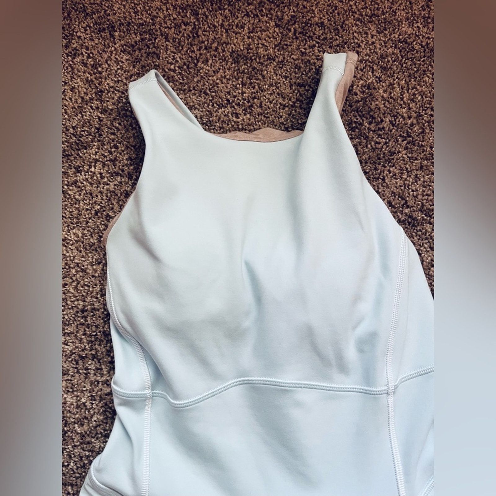Lululemon Light Blue Lululemon Court Crush Tennis Dress Size S / US 4 / IT 40 - 3 Thumbnail
