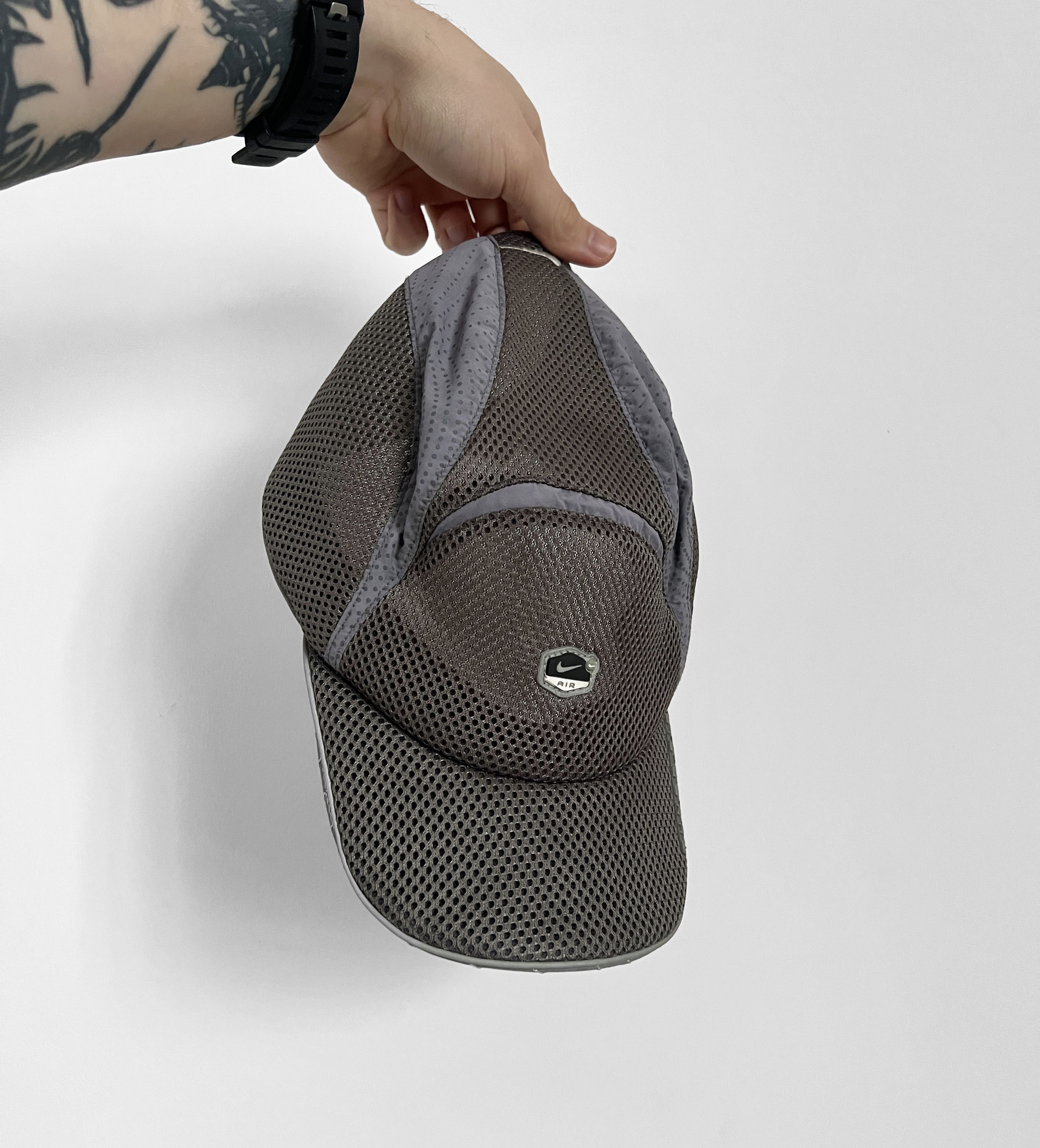 Nike Nike Tuned Air cap hat TN mesh Y2K vintage Size ONE SIZE - 2 Thumbnail
