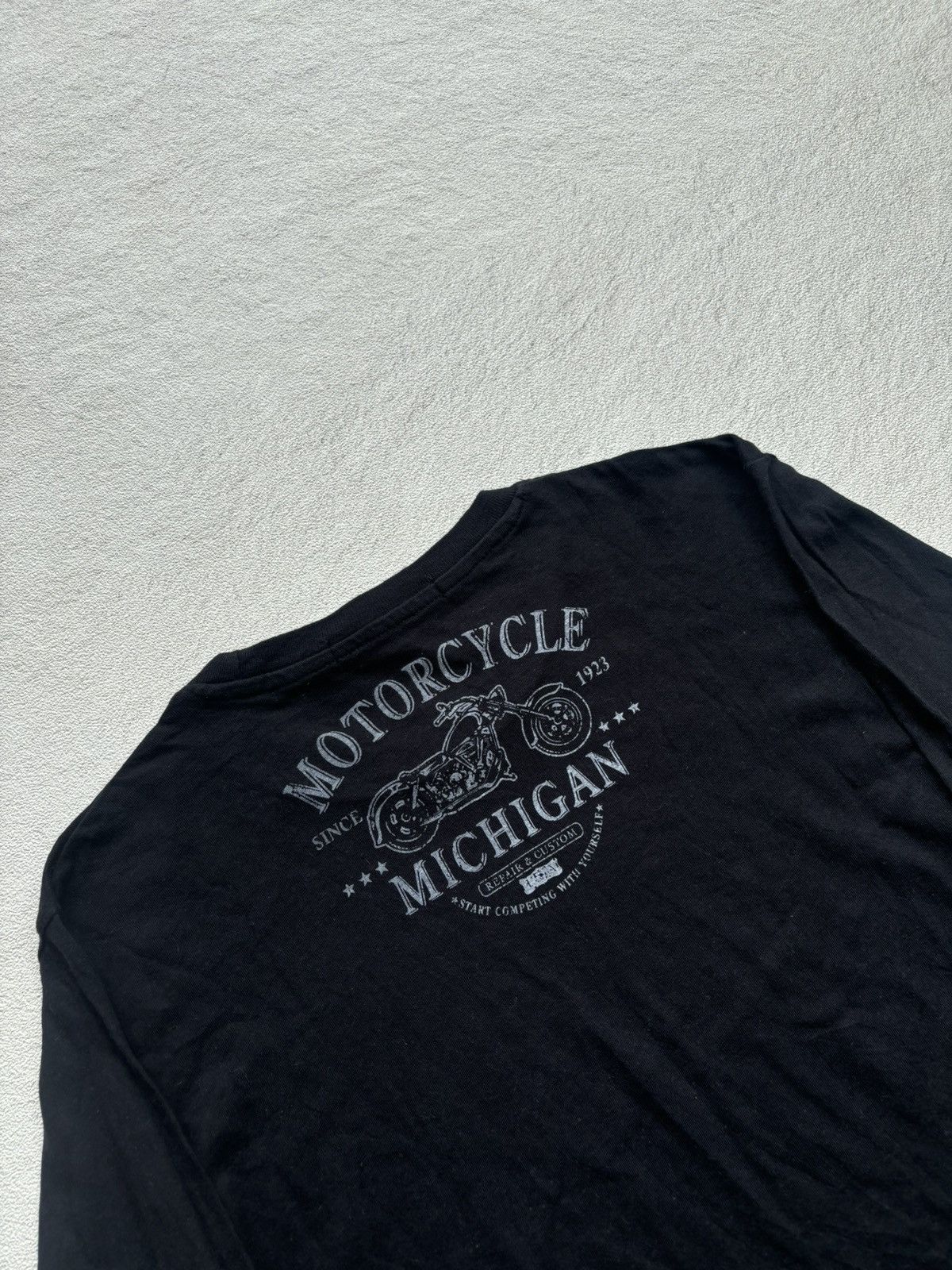 Indian Motorcycle Y2k Balmy&awaking Motorcylecle Michigan Longsleeve Size US M / EU 48-50 / 2 - 5 Thumbnail
