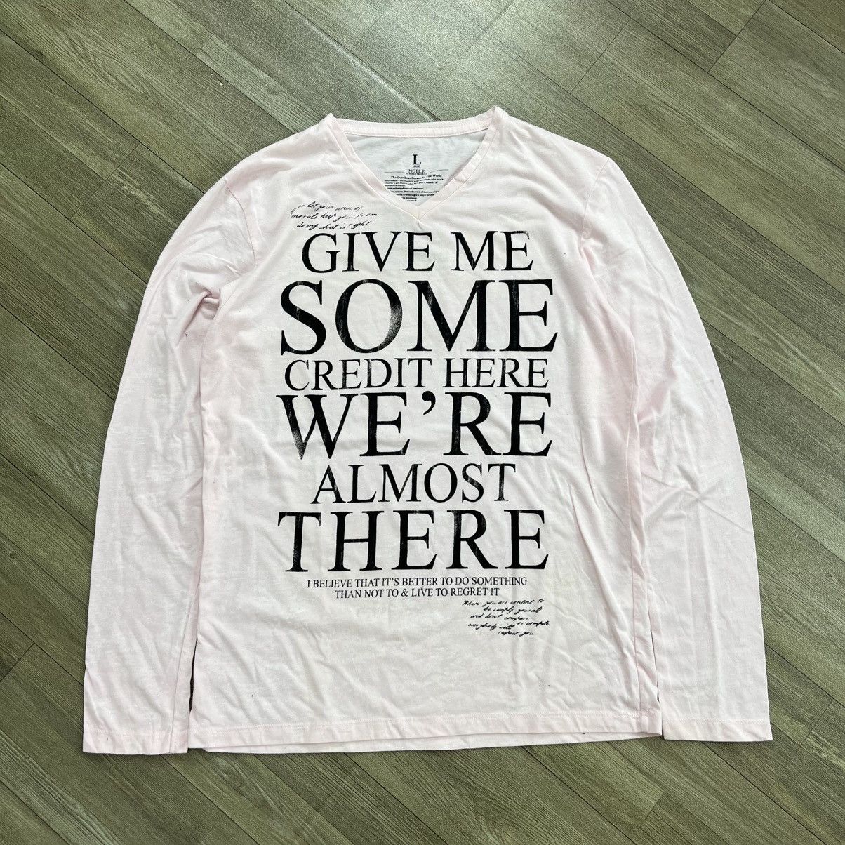 Japanese Brand 2000s Japanese Noble Poem Gothic Lgb Style Longsleeve Size US L / EU 52-54 / 3 - 1 Thumbnail