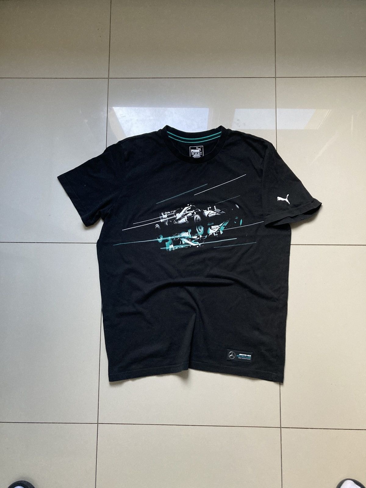 Mercedes-Benz × Puma Puma x mercedes amg petronas f1 racing team tee tshirt L y2k Size US L / EU 52-54 / 3 - 2 Thumbnail