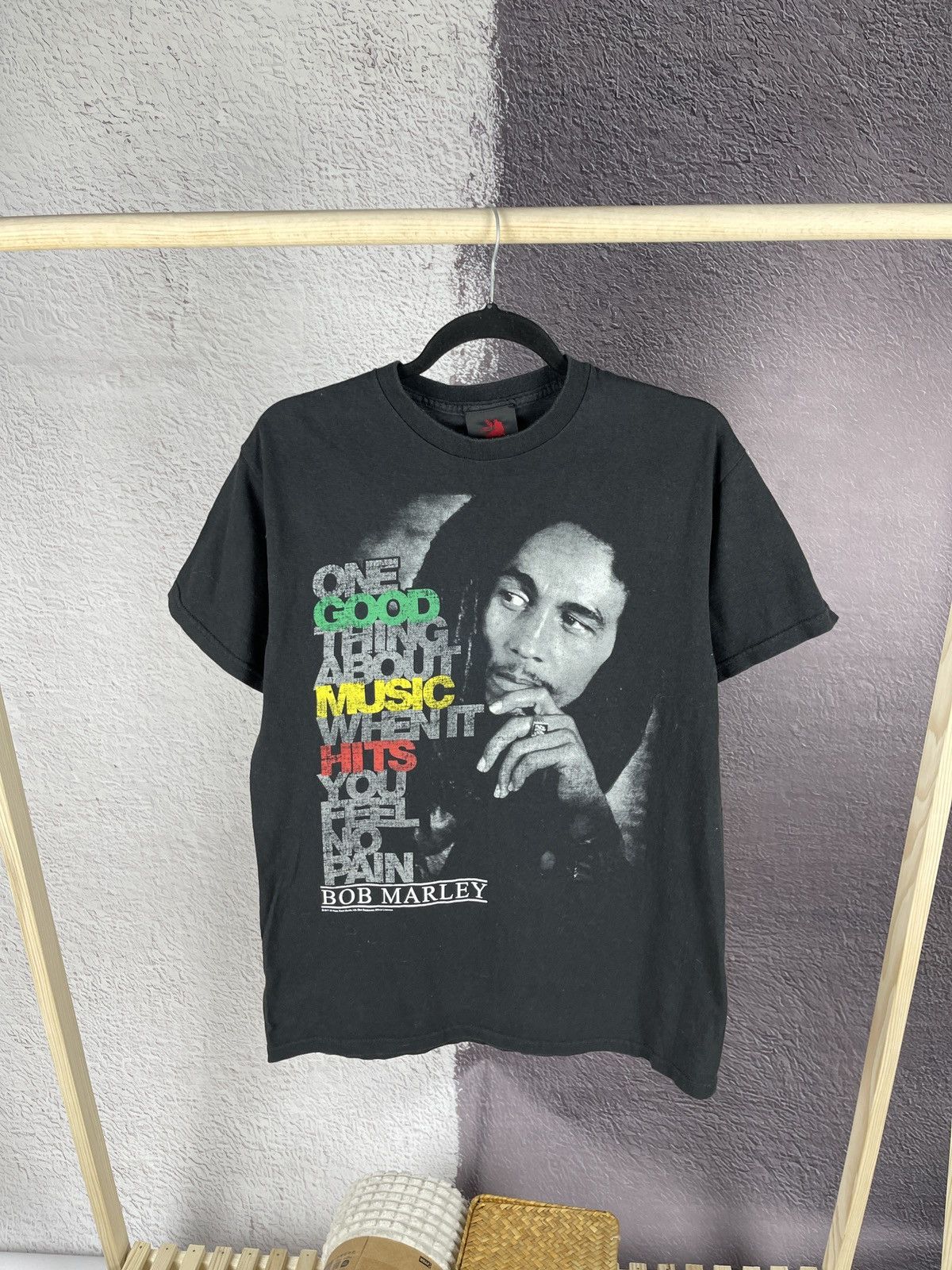 Band Tees Zion Rootwear Bob Marley 2011 vintage band tee shirt Size US M / EU 48-50 / 2 - 1 Thumbnail