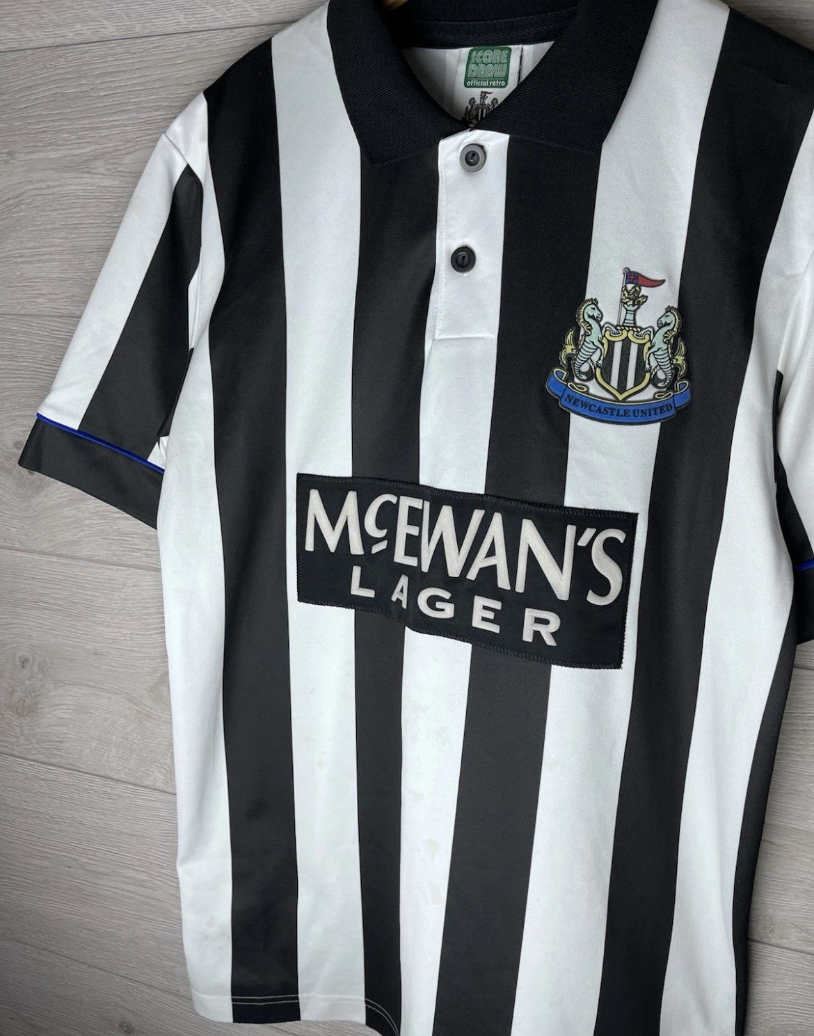 Other Mens soccer jersey Newcastle United score draw size M Size US M / EU 48-50 / 2 - 5 Thumbnail