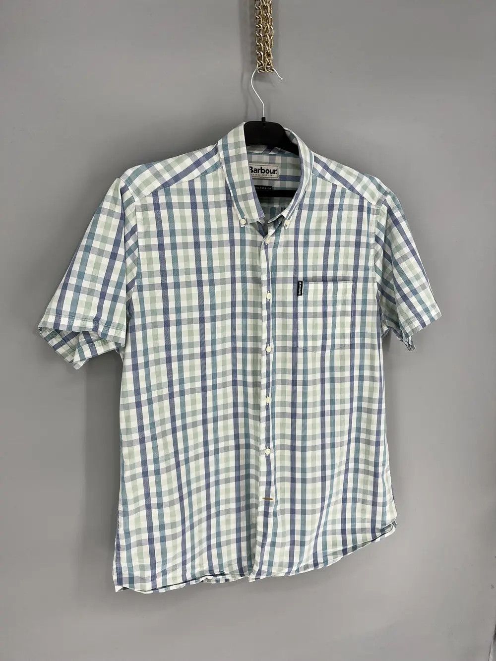 Vintage Vintage Barbour Plaid Blake Cotton Flannel Casual Size US M / EU 48-50 / 2 - 2 Thumbnail