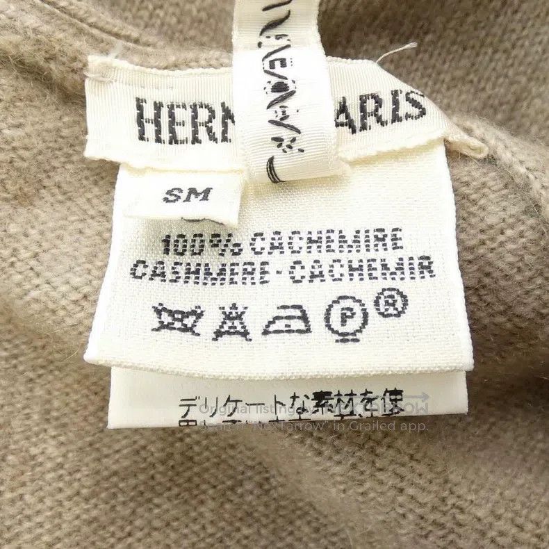 Hermes Hermes Sleeveless vest cashmere dress Size S / US 4 / IT 40 - 3 Thumbnail