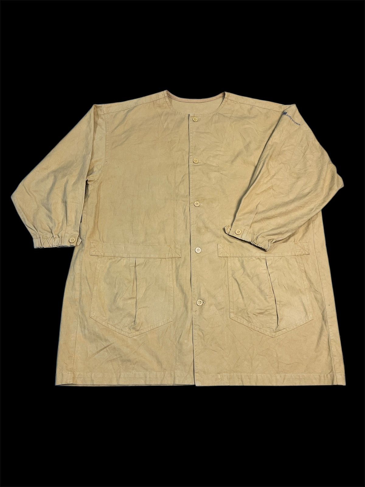 Issey Miyake RARE💥 Issey Miyake Squirrel Oversized Windcoat Jacket Size US L / EU 52-54 / 3 - 1 Thumbnail