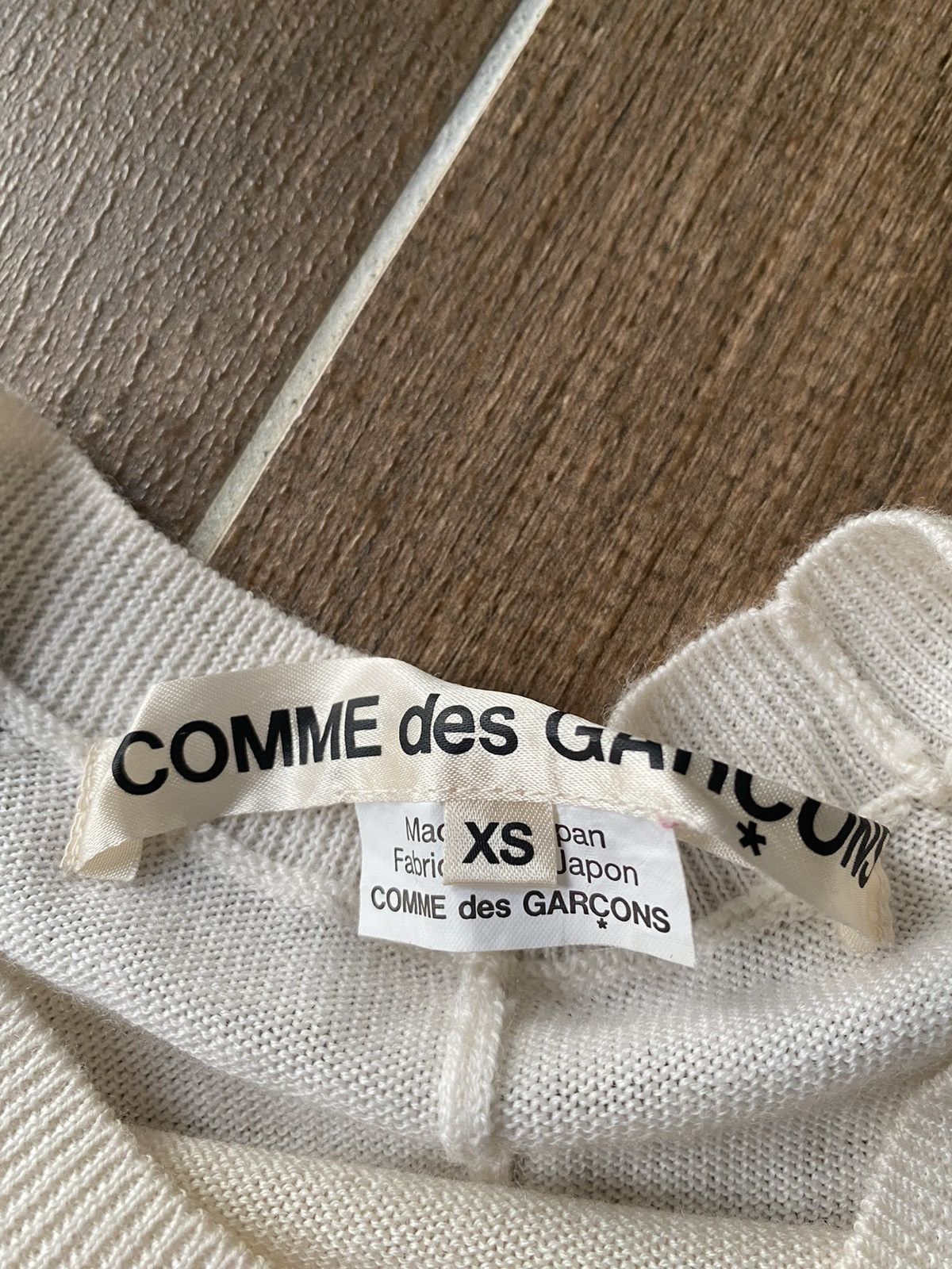 Comme des Garcons × Rei Kawakubo 2019 Comme Des Garcons wool knitwear Size S / US 4 / IT 40 - 6 Thumbnail