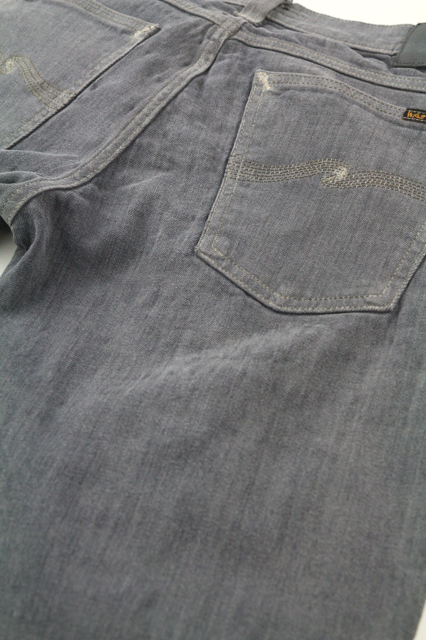 Nudie Jeans TIGHT LONG JOHN W31/L34 Organic Charcoal Jeans 80711 Size US 31 - 9 Thumbnail