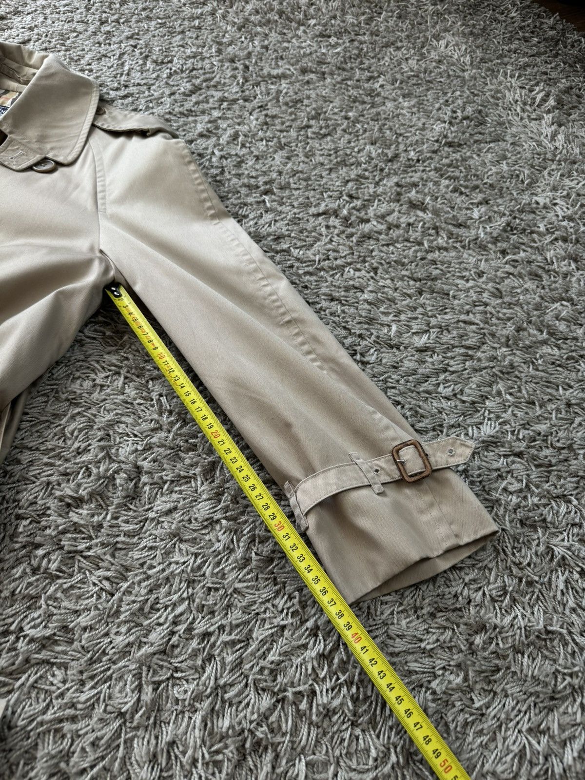 Burberry × Vintage Vintage trench coat Burberry original luxury streetwear item Size M / US 6-8 / IT 42-44 - 7 Thumbnail