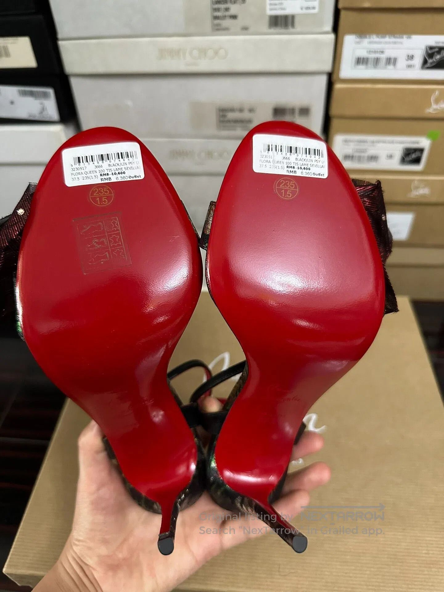 Christian Louboutin Christian Louboutin Rose Red Sole Heels. Size US 6.5 / IT 36.5 - 6 Thumbnail