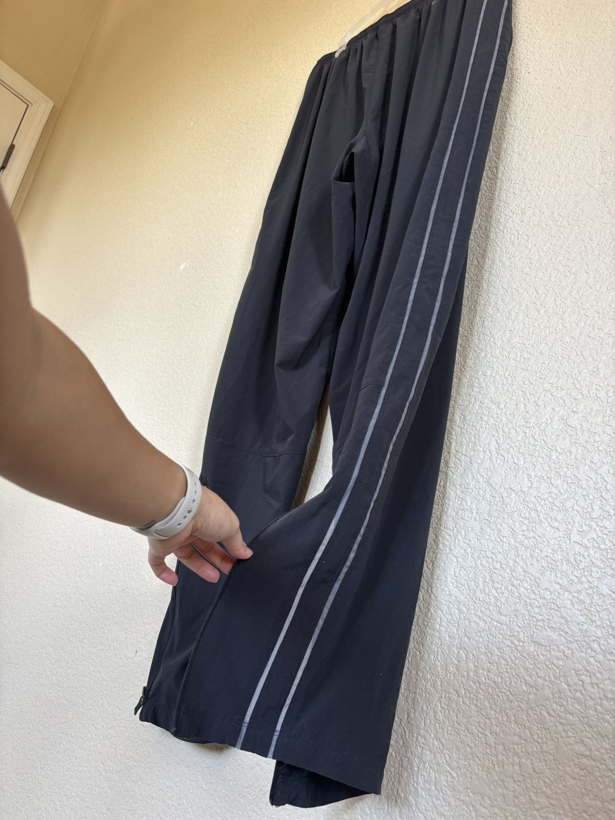 Nike Vintage Black Nike Striped Sweatpants Size US 36 / EU 52 - 6 Thumbnail