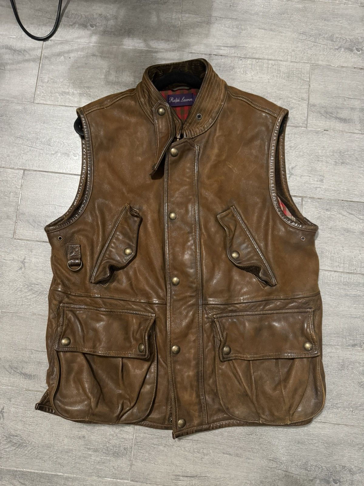 Ralph Lauren Purple Label Ralph Lauren Purple Label Hunter Vest Size US L / EU 52-54 / 3 - 1 Thumbnail