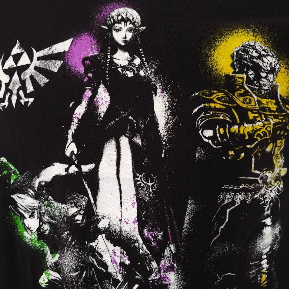 Nintendo Legend Of Zelda T Shirt Mens Size Small Black Twilight Princess Nintendo Game Size US S / EU 44-46 / 1 - 3 Thumbnail