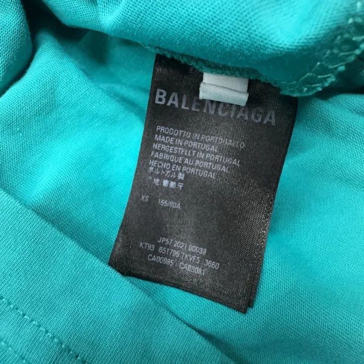 Balenciaga Balenciaga Balenciaga Mosaic Logo Distressed TShirt -2507 Size US XS / EU 42 / 0 - 3 Thumbnail