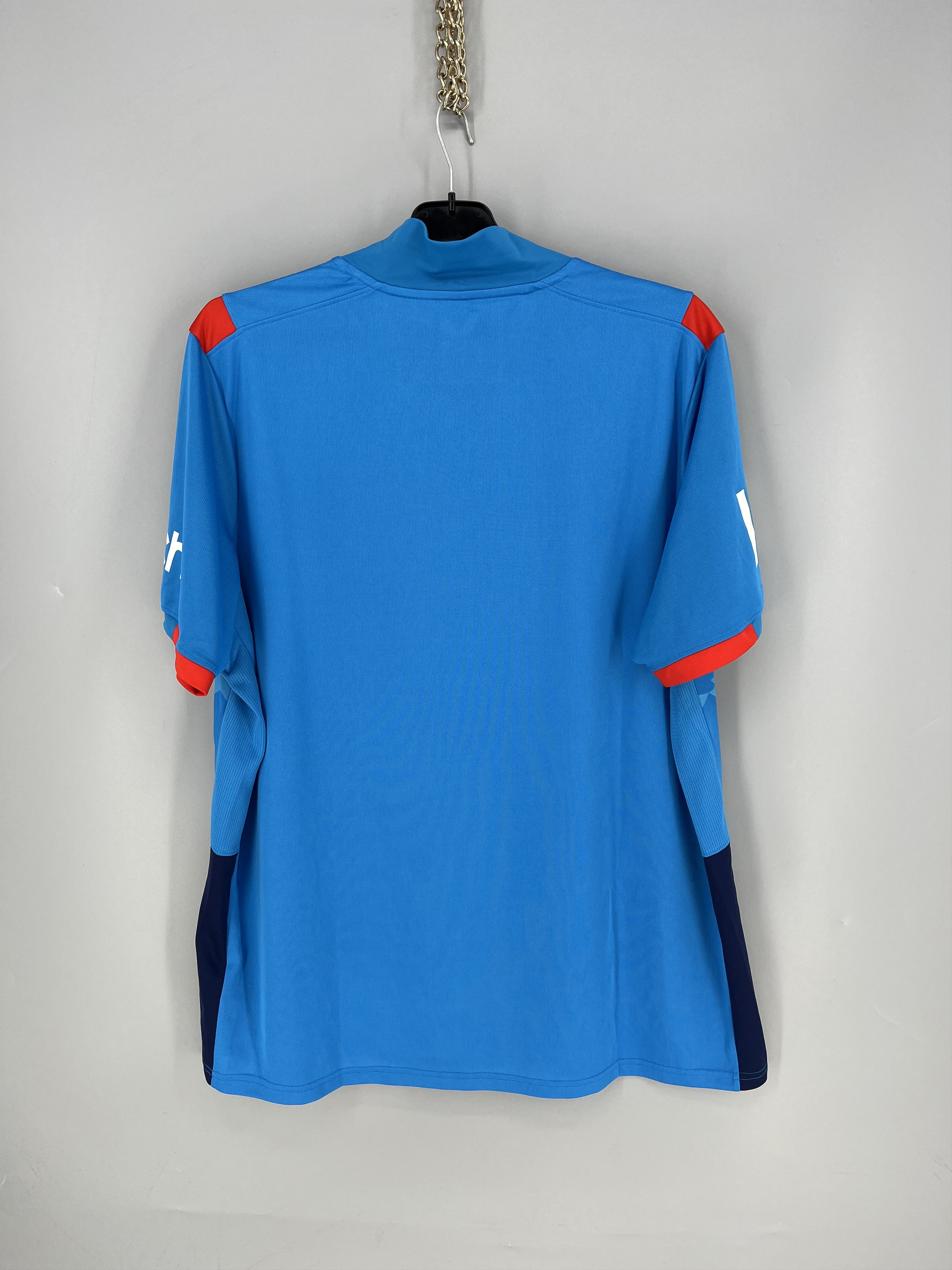 Vintage England Cricket Castore Blue One Day Shirt size Size US XXL / EU 58 / 5 - 11 Thumbnail
