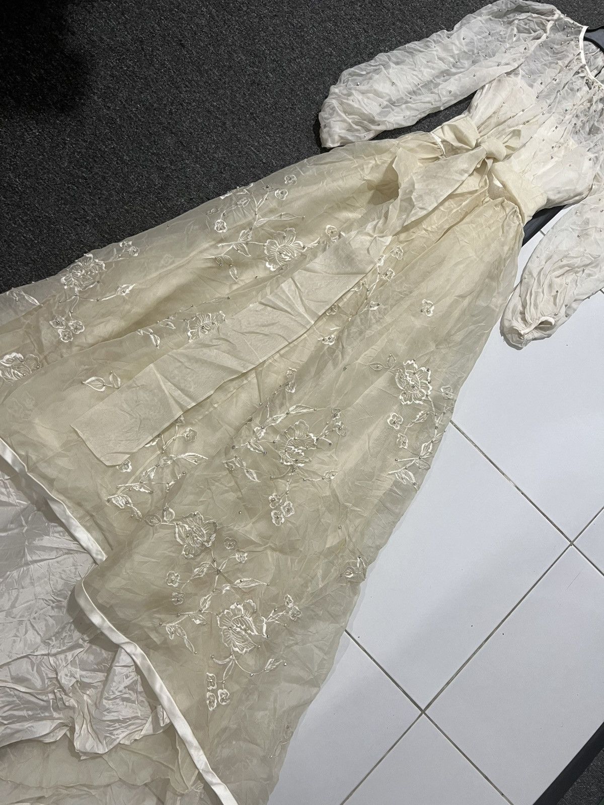 Designer ANDRE KIM Weeding Dress Korean Designer Size S / US 4 / IT 40 - 3 Thumbnail