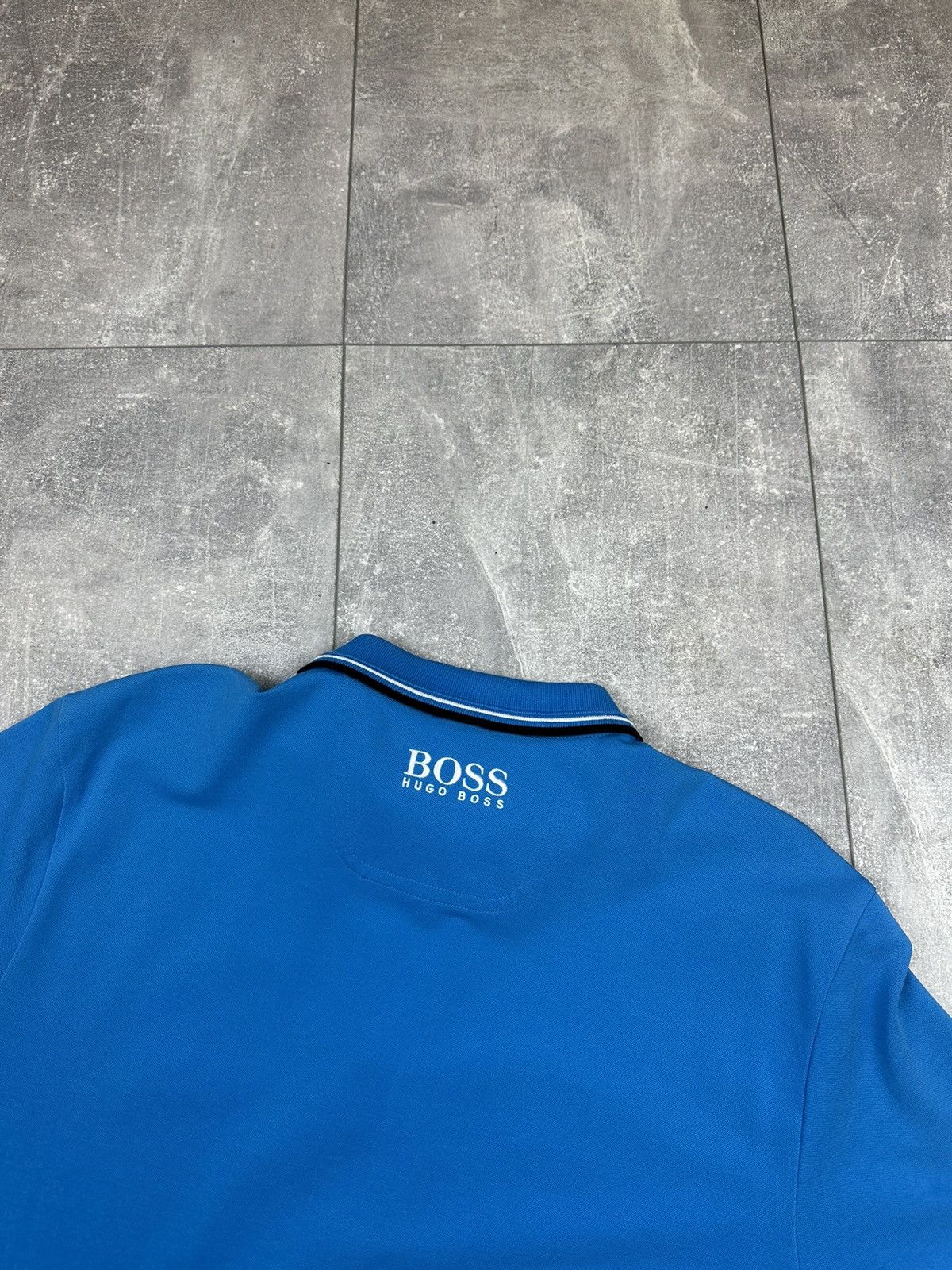 Hugo Boss Blue Basic Hugo Boss Polo Size US L / EU 52-54 / 3 - 10 Thumbnail