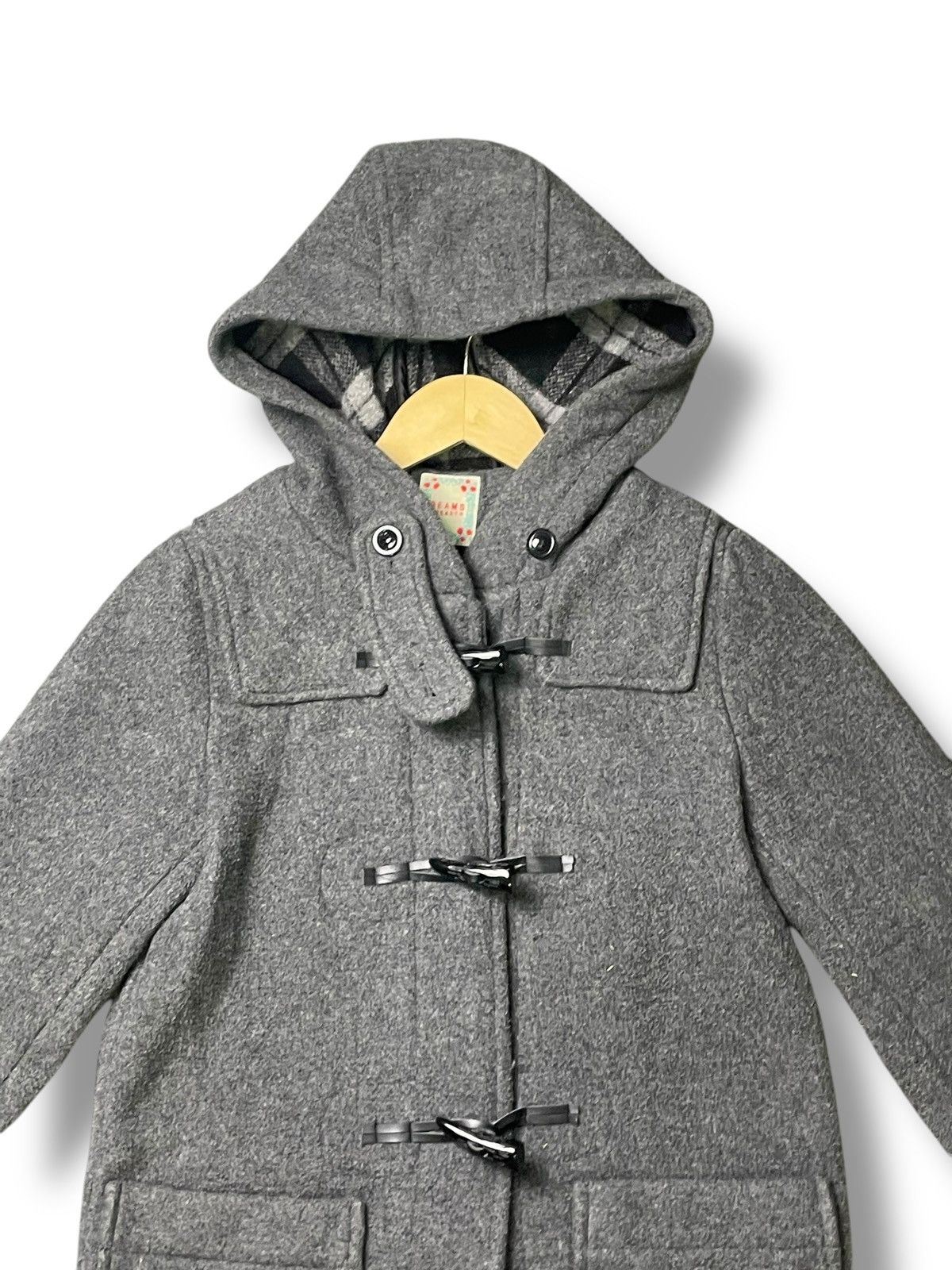 Japanese Brand × Vintage Vintage Beams Heart Hooded Duffle Coat (47) Size US XS / EU 42 / 0 - 4 Thumbnail