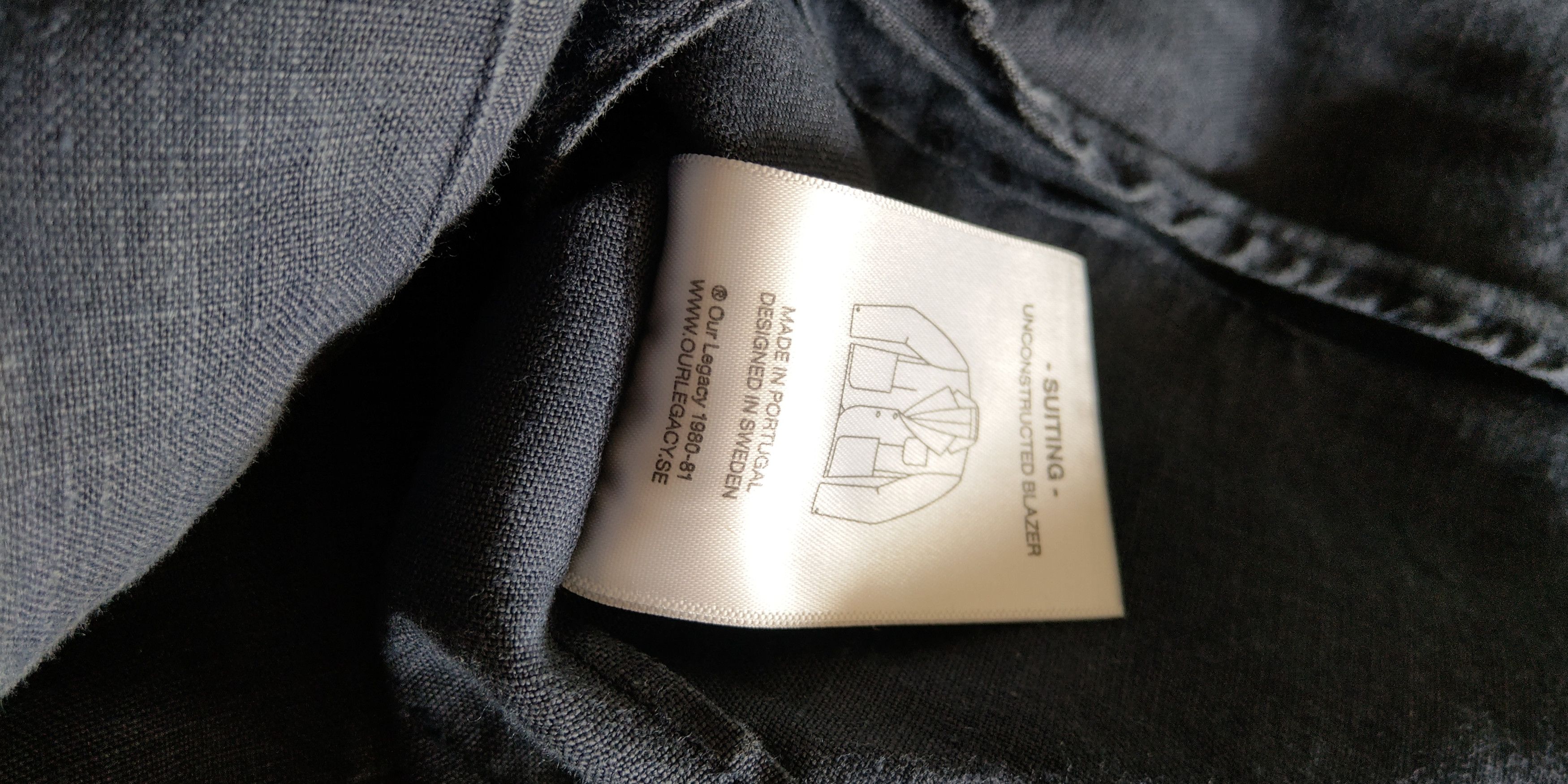 Our Legacy Vintage 100% Linen Kimono Jacket goth alt Darkfashion Rare Size XS / US 0-2 / IT 36-38 - 19 Thumbnail