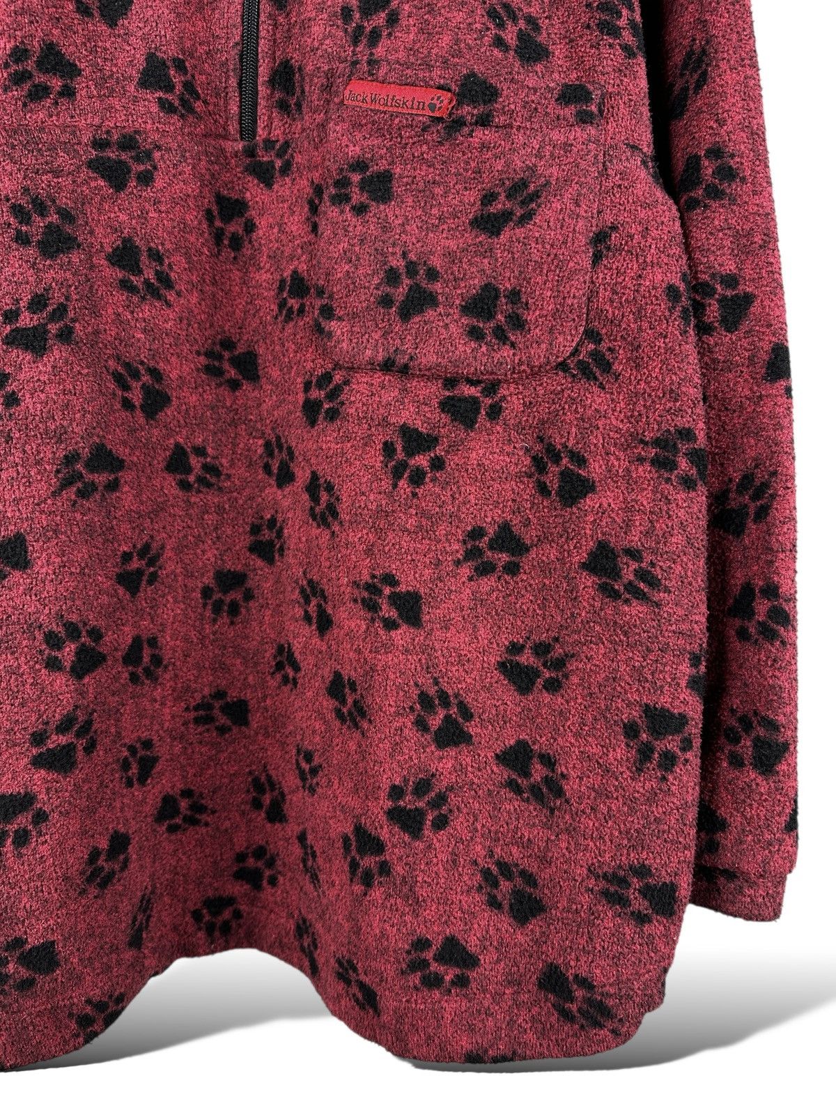 Jack Wolfskin Vintage 90’s Jack Wolfskin All Over Print Fleece Pullover Size US L / EU 52-54 / 3 - 5 Thumbnail