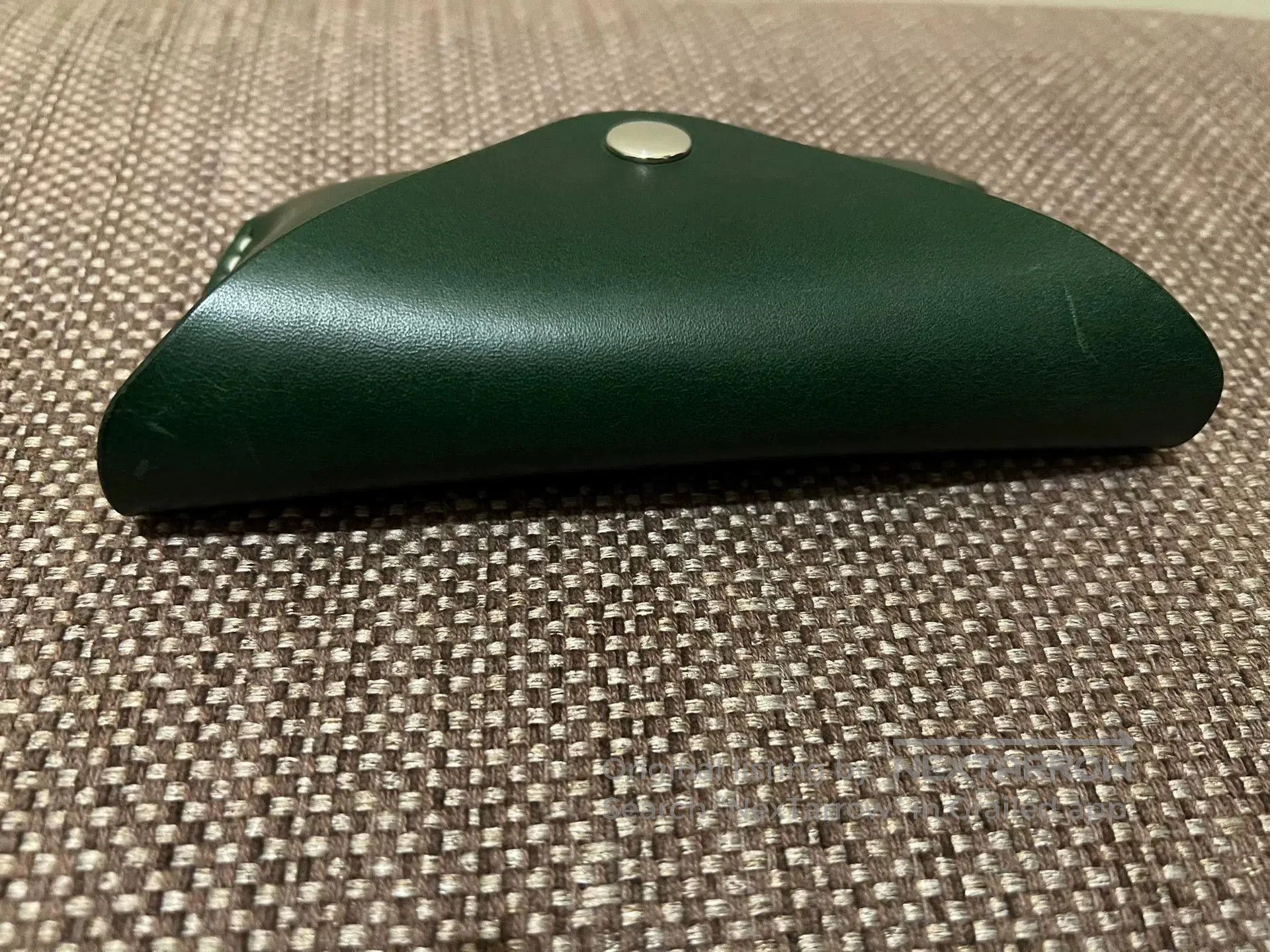 RRL Ralph Lauren RRL HK Dark Green Leather Glasses Case. Size ONE SIZE - 5 Thumbnail