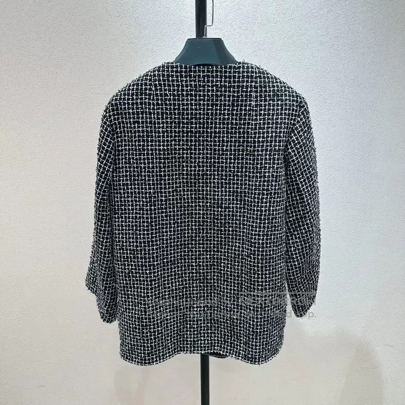 Chanel Chanel 23c early spring vacation black and white plaid seq Size XS / US 0-2 / IT 36-38 - 2 Thumbnail