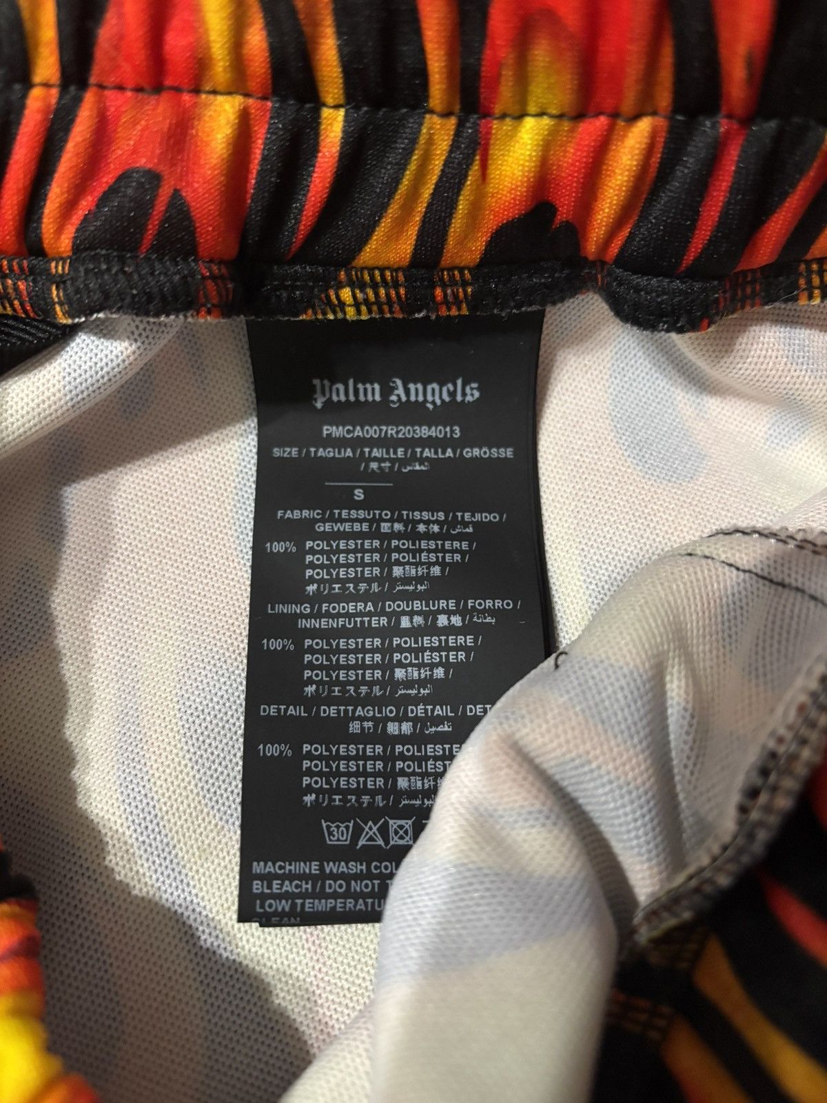 Palm Angels Palm Angels Flame Track Pants Size US 36 / EU 52 - 5 Thumbnail