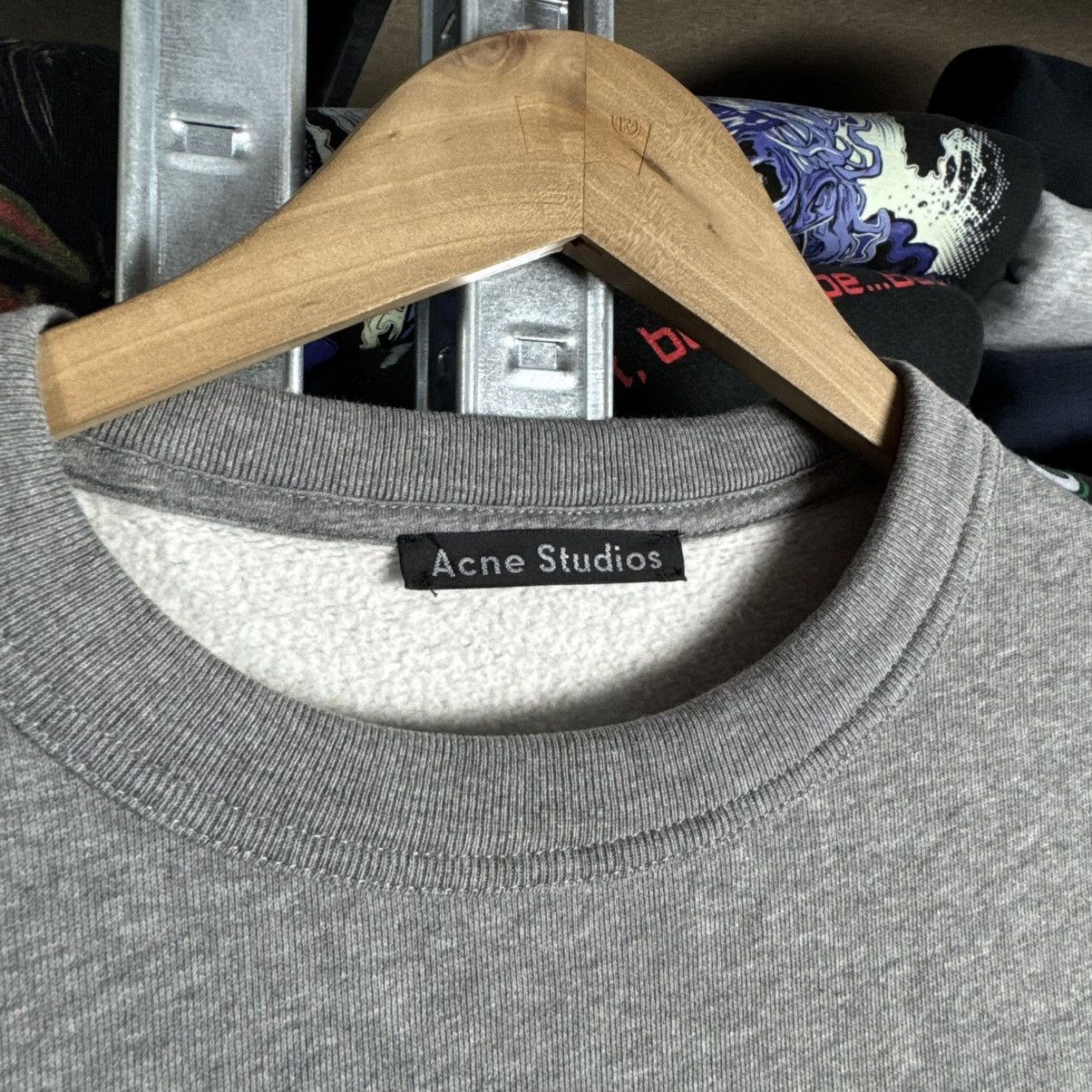 Acne Studios ACNE STUDIOS FAIRVIEW FACE SWEATSHIRT CREWNECK XXS Size US XXS / EU 40 - 3 Thumbnail