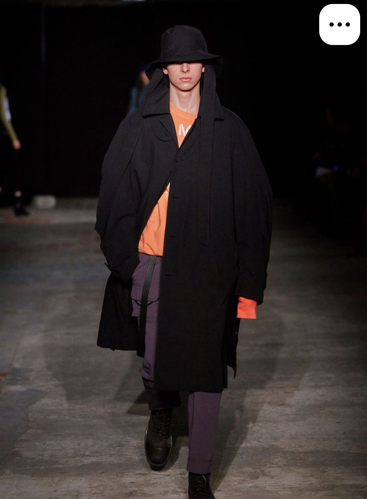 Damir Doma Damir Doma DD ‘CLAY’ AW18 Black Oversize Trench Coat Size US S / EU 44-46 / 1 - 1 Thumbnail