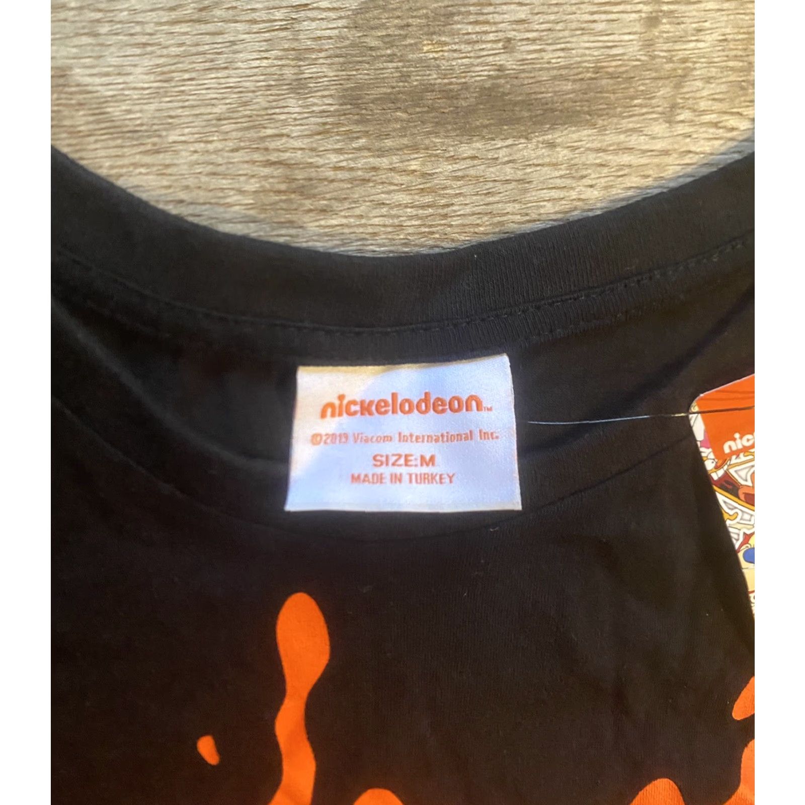 Nickelodeon New Nickelodeon Black shirt short sleeve splatter 2019 Cotton Size US M / EU 48-50 / 2 - 4 Thumbnail