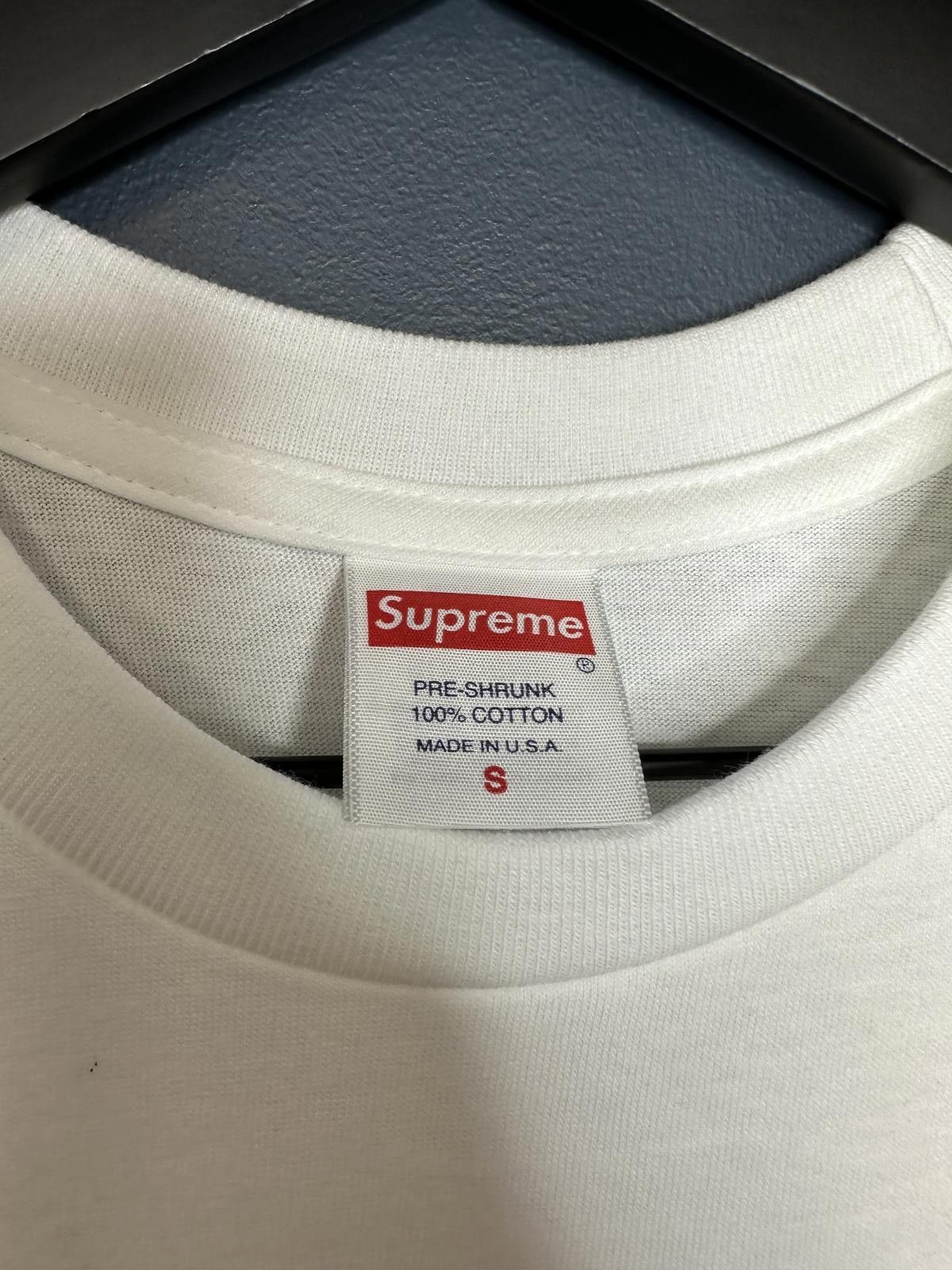 Supreme Supreme Paint Tee Size Small White Color New Size ONE SIZE - 3 Thumbnail