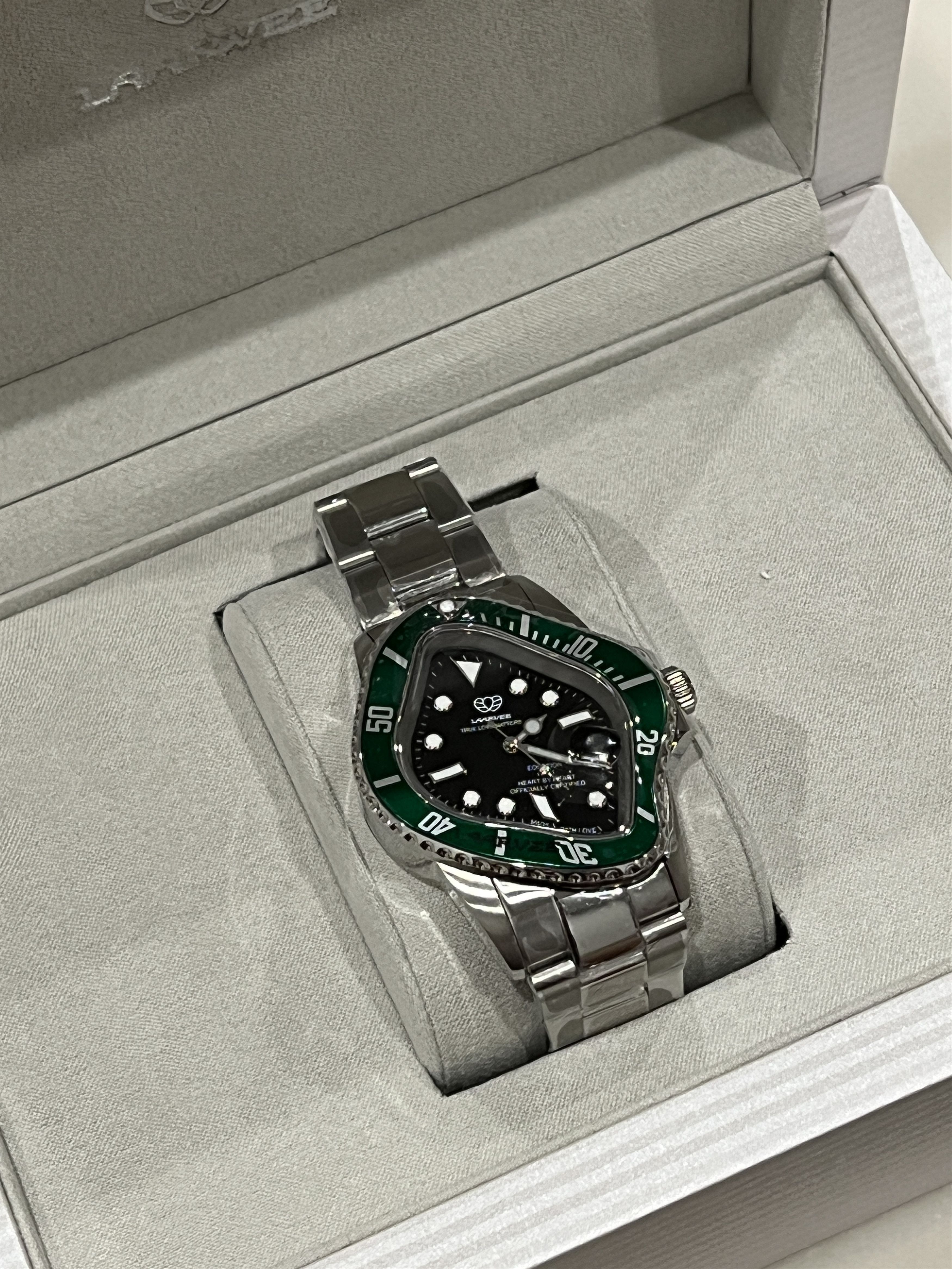 LAARVEE LAARVEE Silver Precision Steel Watch | Grailed