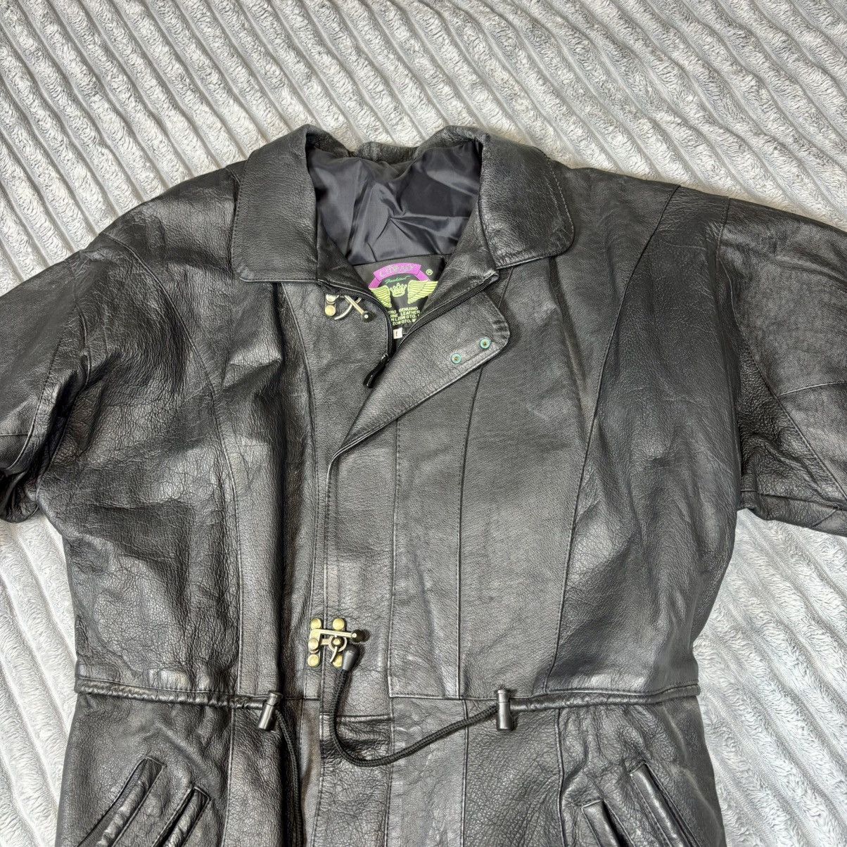 Other CIDPAO Men’s Genuine Leather Jacket L Coat black Zip Snap Size US L / EU 52-54 / 3 - 17 Thumbnail