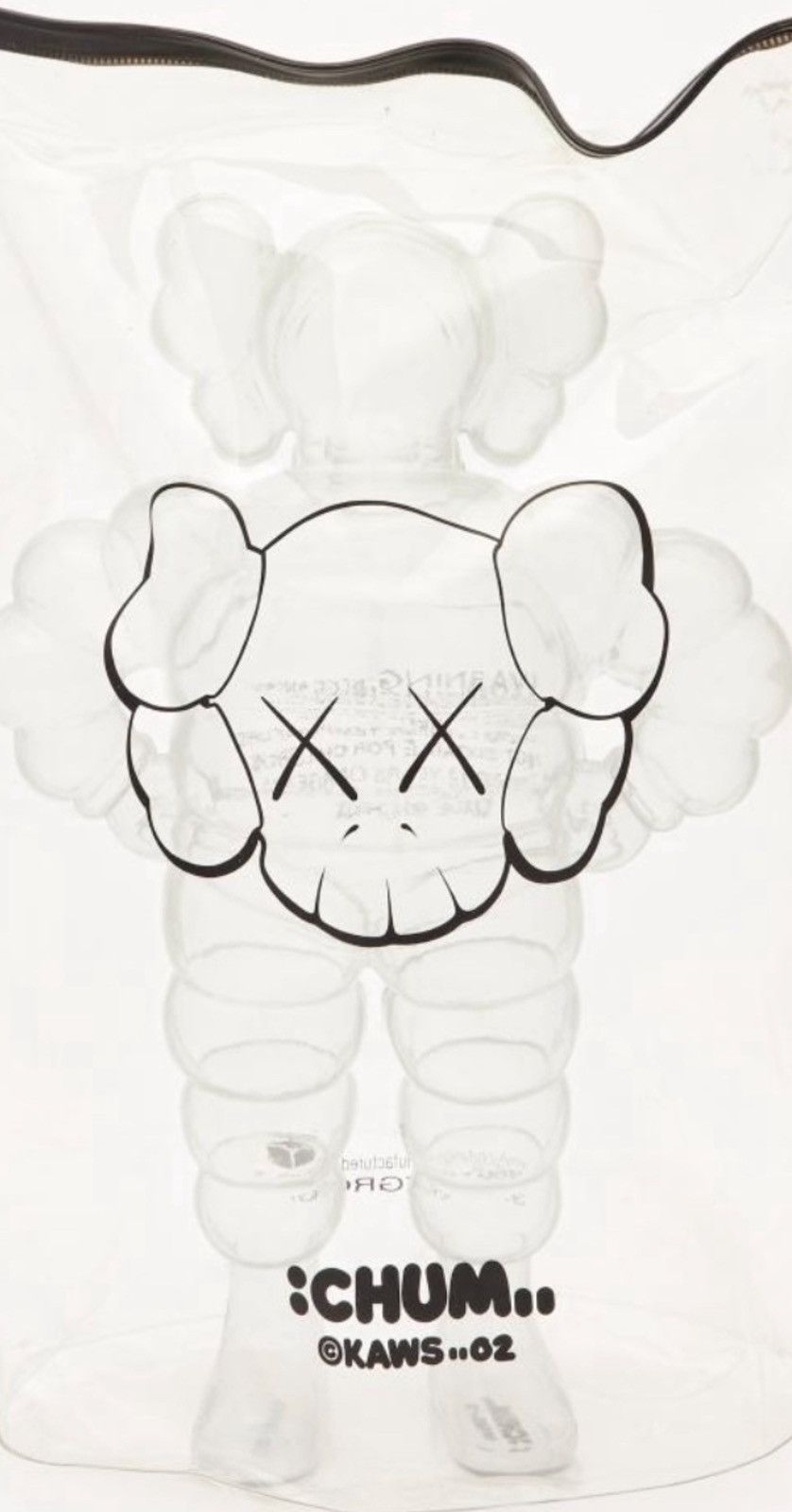 Kaws × Medicom Toy × Original Fake KAWS CLEAR CHUM(2002) 💯💯 Size ONE SIZE - 6 Thumbnail
