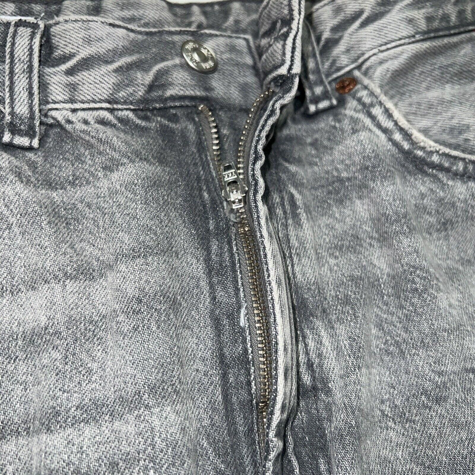Zara Zara Jeans Women's Size 6 Denim Gray Cropped Frayed Edge Size 28" / US 6 / IT 42 - 8 Thumbnail