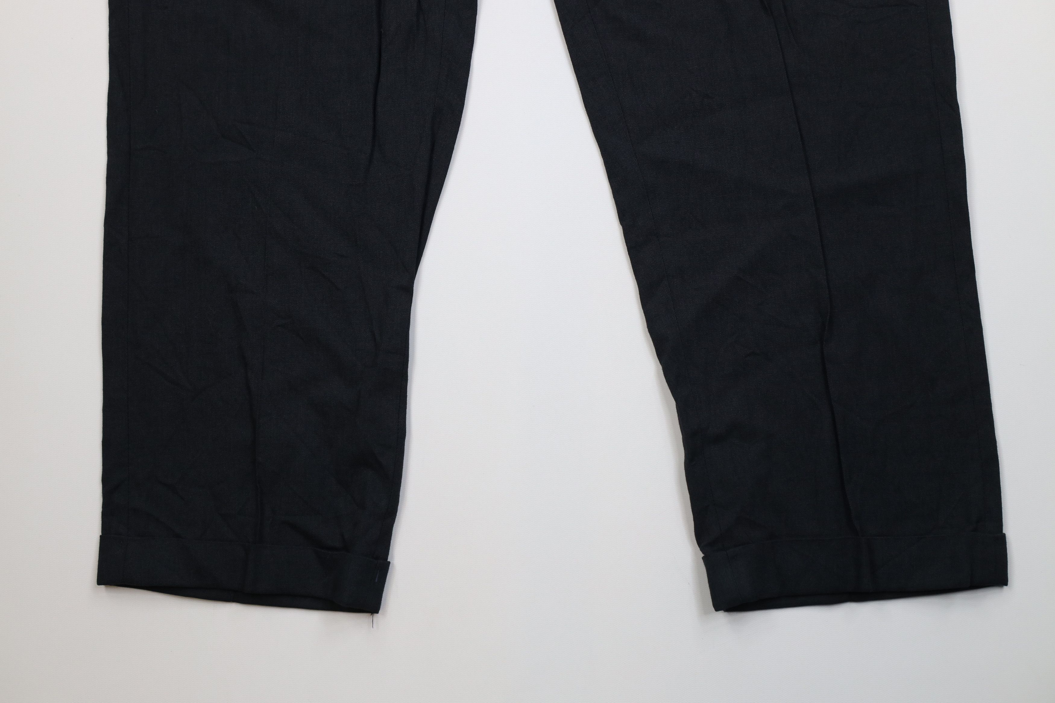 Vintage Vintage 50s Hollywood Regency Gabardine Wide Leg Chino Pants Size US 38 / EU 54 - 4 Thumbnail
