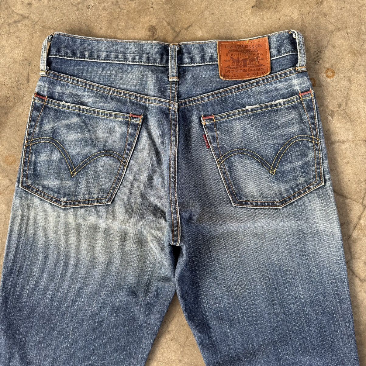 Levi's Vintage Clothing W31 Vintage Levi's 707 Flare Bootcut Denim Jean Pants Size US 31 - 9 Thumbnail