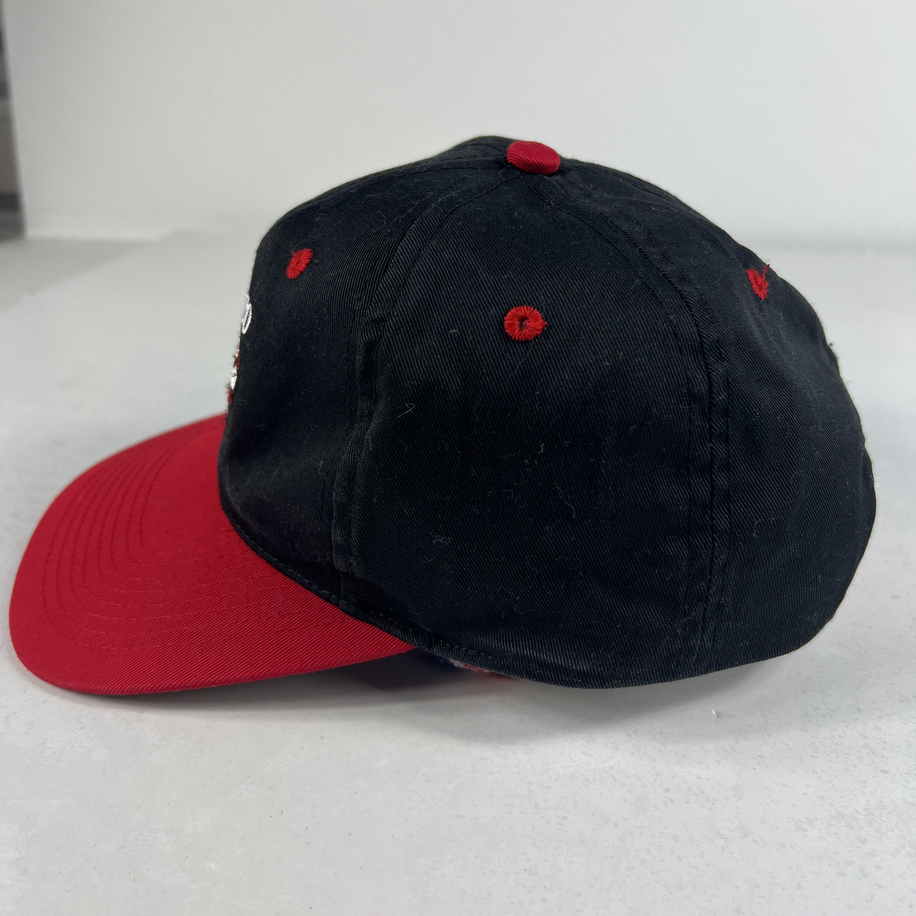 Drew Pearson × NBA × Vintage VTG 90s Drew Person NBA Chicago Bulls Snap Back Hat BlackCap Size ONE SIZE - 7 Thumbnail